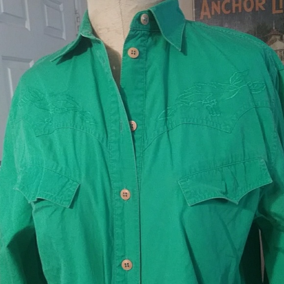 Liz Claiborne Tops - Vintage Western button up